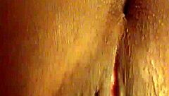 Me Playing with My Pretty Ebony Pussy