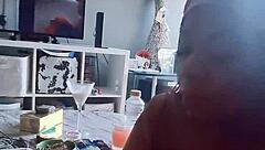 Farewell blowjob from tiny 18+ debo lister!