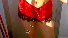 Milf Fingers Shaved Pussy To Orgasm Outdoors