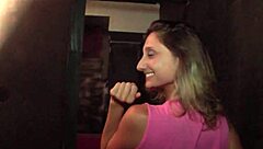 Is Sadira housewife ready for gloryhole fun at boate lux in cachoeirinha? Erotikaxxx captures it all