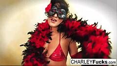 Charley Chase Teases In Sexy Lingerie And Stockings
