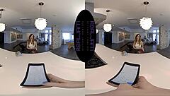 Redhead Star Shows Big Tits in POV Hardcore