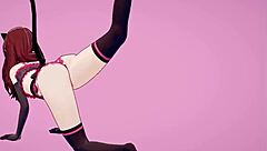 Diva gatita baila y busca leche