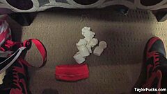 Taylor Vixen reveals her big tits and pussy in this intriguing behind-the-scenes peek