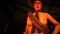 Sadie Rides John's Cock in Rdr2 POV Scene