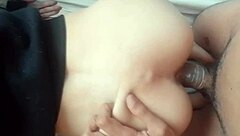 I was alone at home and called the teen for doggy style secks