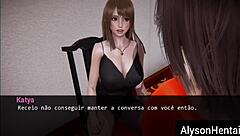 Nympho Tamer Masturbates Outdoors