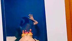 First time banging my girlfriend and finishing inside her tight body.