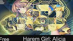 i play as harem girl alicia in this anime hentai game adventure