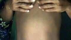 crazybitch6 twerks with her clothes on in a close-up view