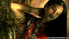 Exotic lover mystery dancer performs solo