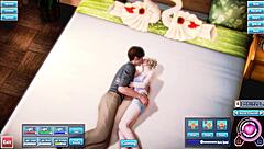 Short blonde ignites intense pleasure with fucking