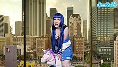 i’m lizzie love as hinata hyuga, riding sybian on camsoda!