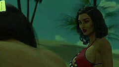 Shut Up and Dance 40 with Brunette and Shaved Pussy