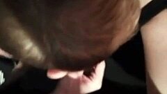 the russian girl and her boyfriend hang out in the car at college