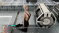 Big tits in spacetime game