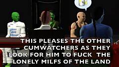 Ever seen a hentai stepsister's sexy butt get covered in cum?