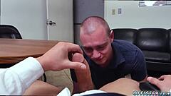 Loud Straight Guy Enjoys Blowjob on Pantsless Friday