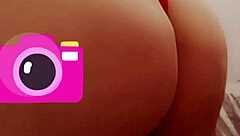 the latina milf in lingerie feels intense pleasure while masturbating her big ass and tits