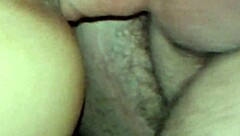 Lena's intense squirting covers her milf pussy during hitachi penetration and licking in pov