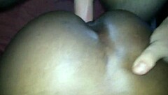 Meu Primeiro Caseiro: Ebony Pussy Cum in Brazilian Interracial