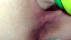 Blonde teen's pussy gets intensely fucked in detailed action