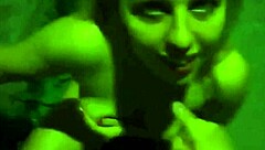 is this stunning gf giving blowjob in the street at night