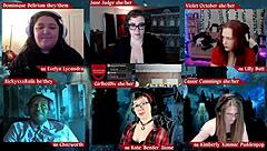 Hey, in this Monsters University roleplay, watch the monster cum on the desk claiming his price.