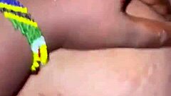 Ebony Threesome With Big Tits Bent Over For Monster Cock