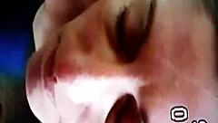 want to see this huge milf get a facial cumshot?