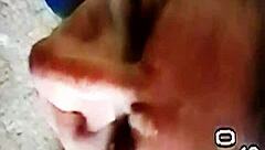 want to see this huge milf get a facial cumshot?