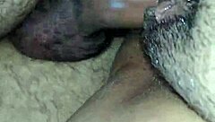 Fucking her pussy hard and deep with passion