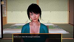 Teen 18+ With Big Tits Plays Game With Milf