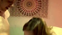 she delivers an evil blowjob with monster cock