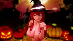 mmd happy halloween r18 by shidoyasha brings spooky fun