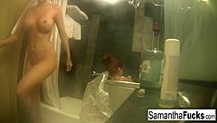 Man, sexy Samantha Saint gettin’ wet n naughty with Jayden Cole, ya know!