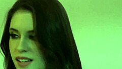 Pretty Emo Babe Rubbing Her Muff?