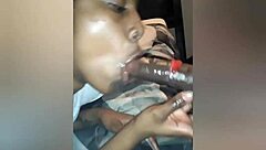 Slim Slut Ass Licks Cock With Candy In Bold Action