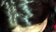 White Girl Sucks Big Black Cock!