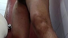 Exploring My Shaved Penis with Latina Gay Amateurs