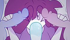 Jenny的三重麻烦，肛门和口交群交，衣服撕裂