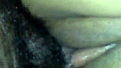 light skin ebony amateur getting wet