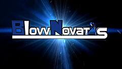 Teen Novata Miss Peach Sucks Mr Banana in POV Cumshot!