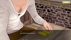 Want to play with this charming redhead waitress and her big tits?