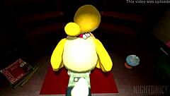 a crossing new leaf isabelle explores vagina in game adventure