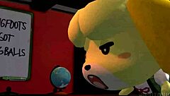 a crossing new leaf isabelle explores vagina in game adventure