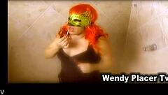 wendy takes deepthroat in her throat