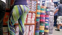 Tremendous Ass Voyeur Scene With Intense Emotions