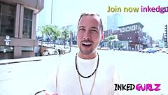 inked gurlz, cum splashin’ all over my tats, oops!