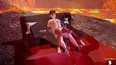 hotter than hell furry cartoon animation gets wild in 3d